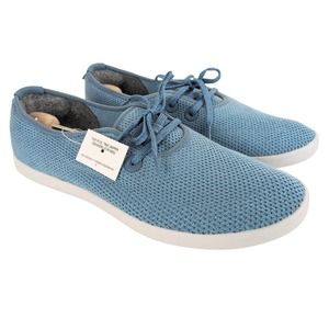 NWT Allbirds Mens Sz 14 Tree Skippers Walking Sneaker Shoes Tide Pool Blue Wool